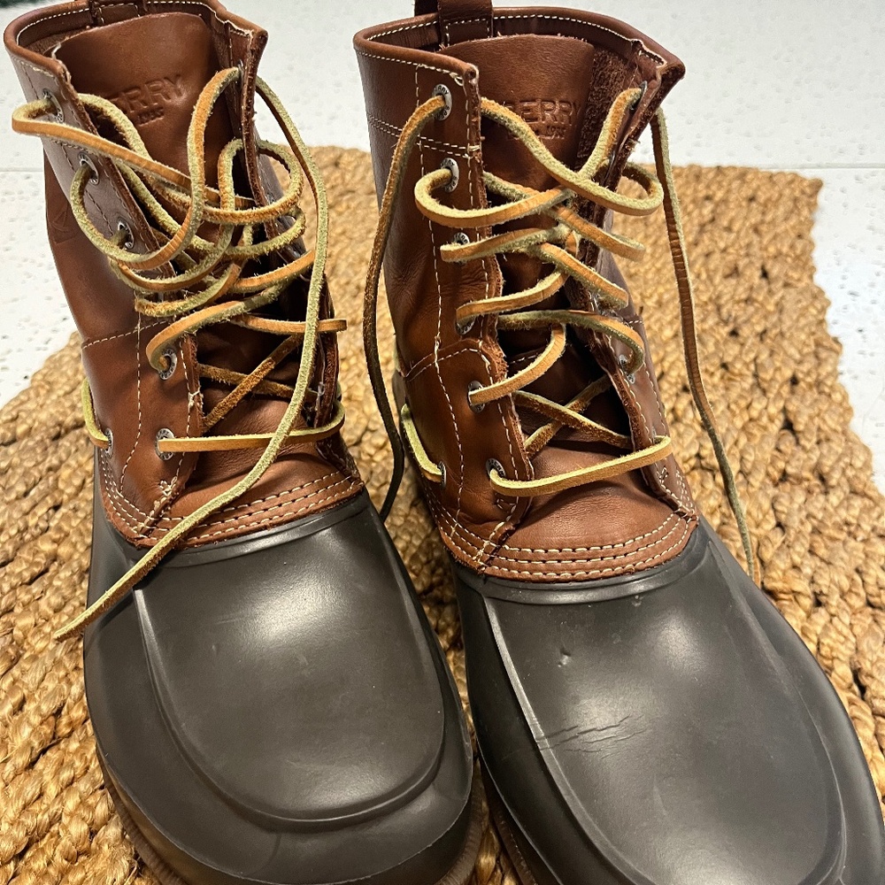 Sperry  waterproof men’s duck boots size 12